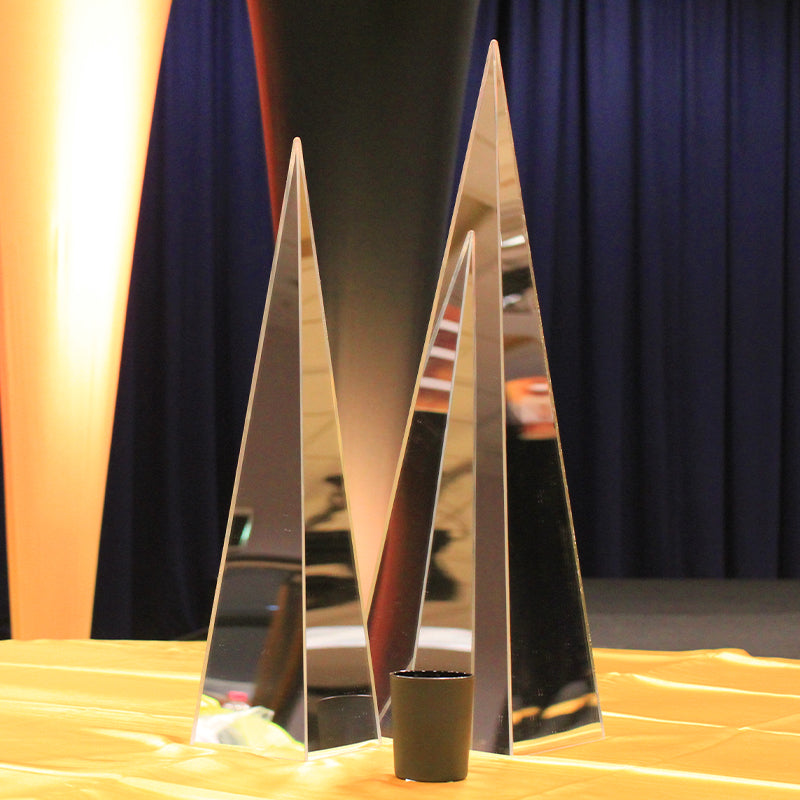 Pyramid Acrylic Mirror