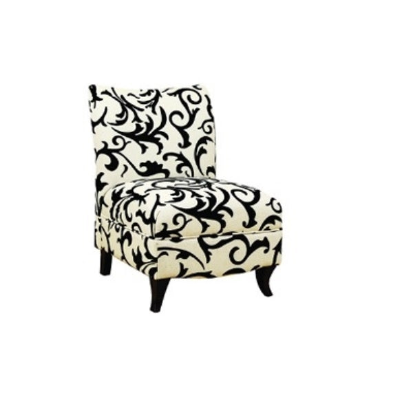 Chair Zara Leaf Black & White