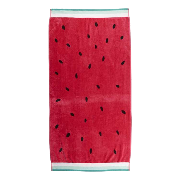 Linen Towel Watermelon Pink