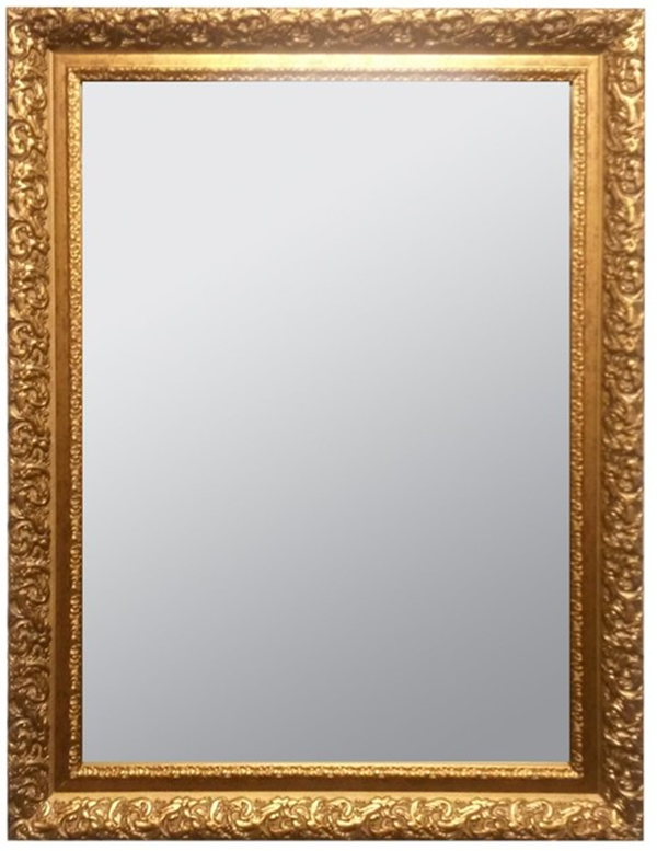 Mirror Framed Ornate Timber Gold