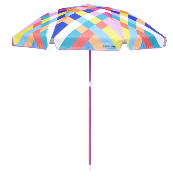 Umbrella Beach Diamond Pattern