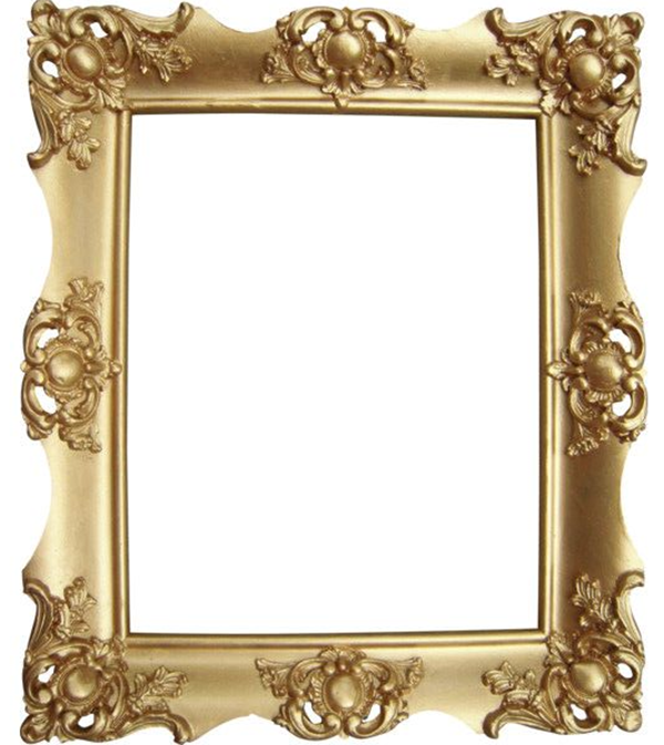 Frame Ornate Gold