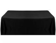 Linen Tablecloth Black x 1.5W