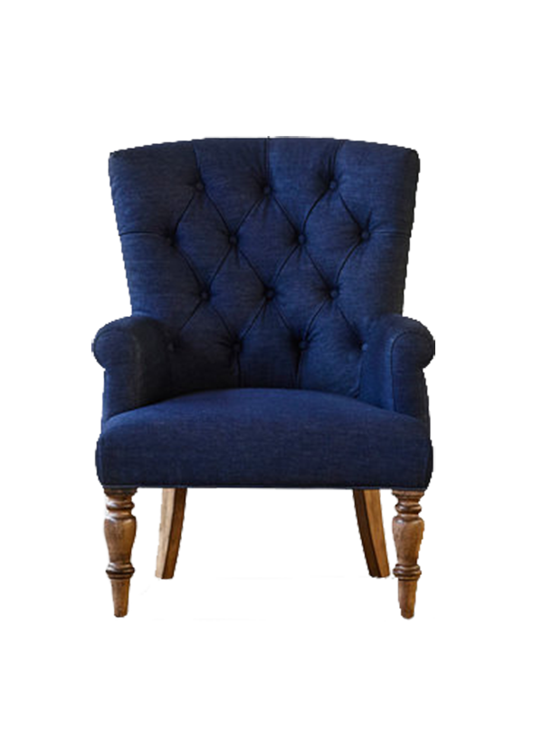 Chair Trader Denim Blue