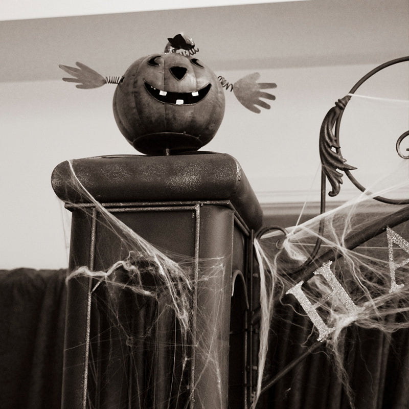 Halloween Gates Metal Black