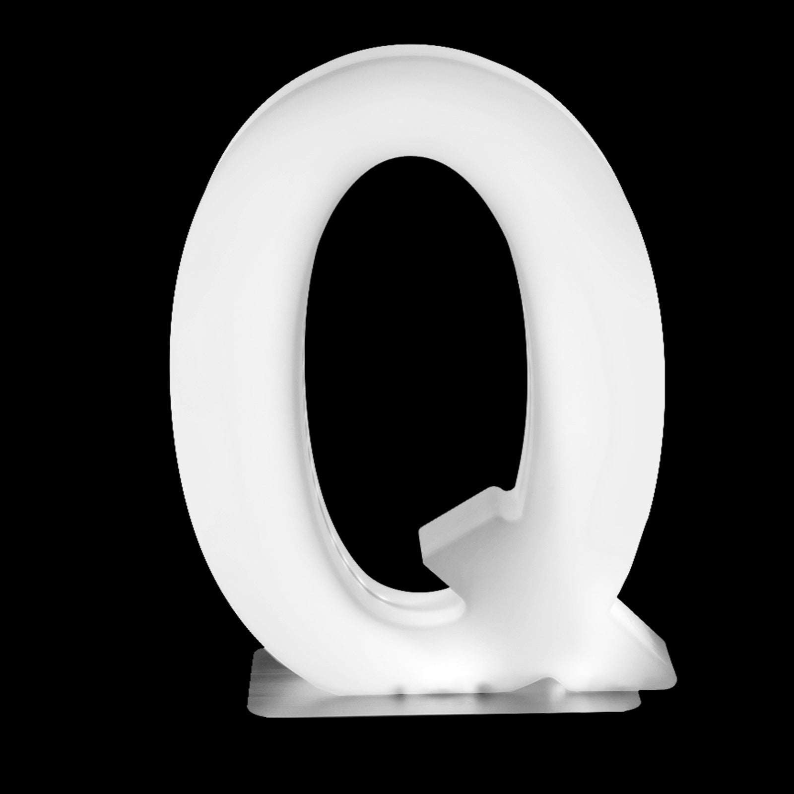 Glow Letter LED  'Q'