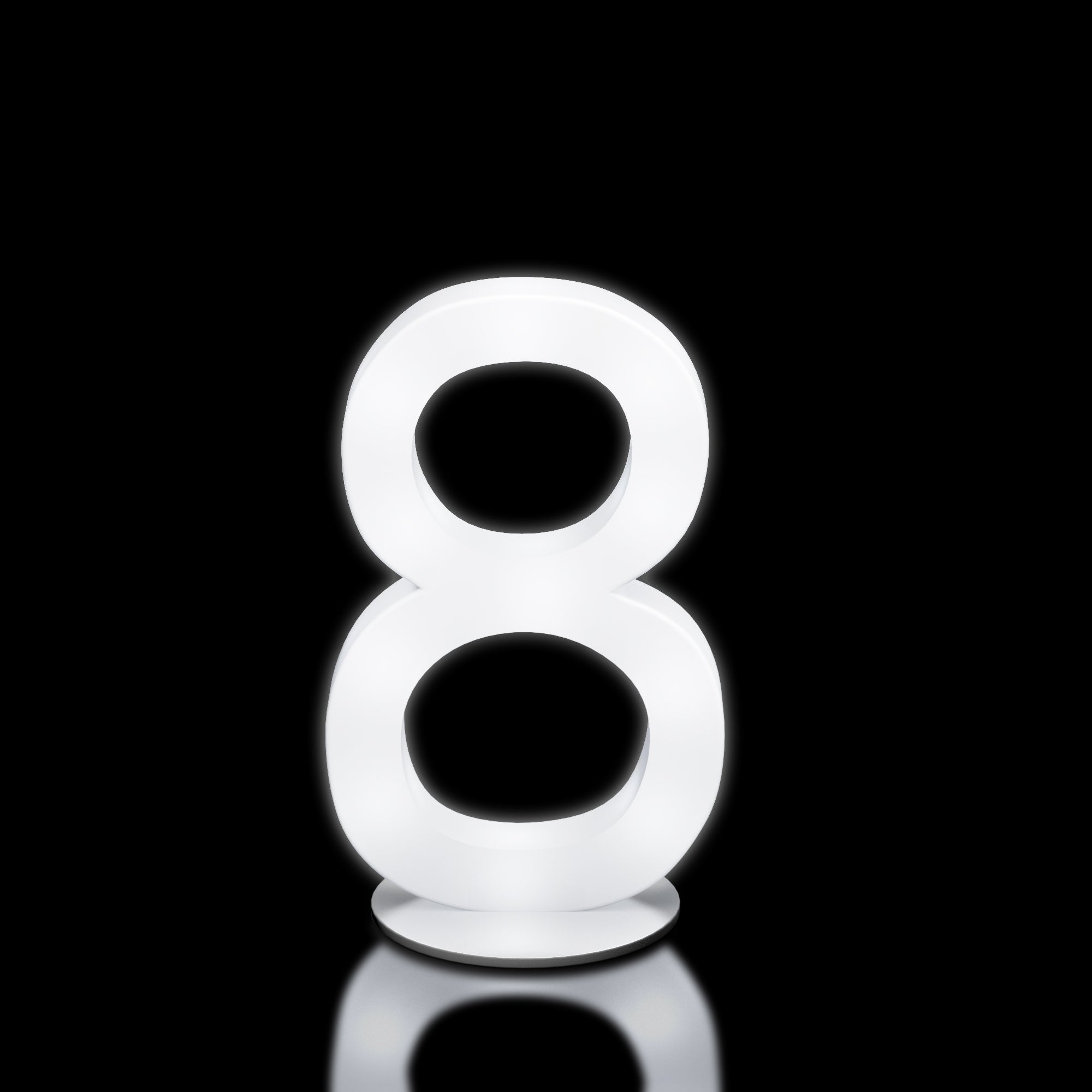 Glow Number LED  '8'