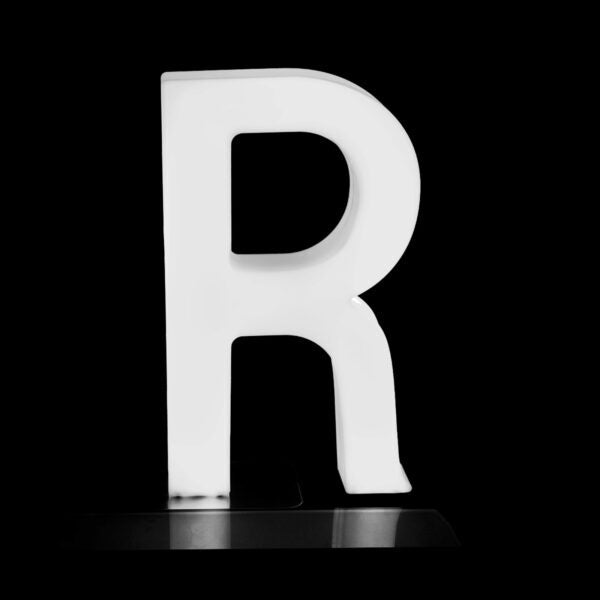 Glow Letter LED  'R'